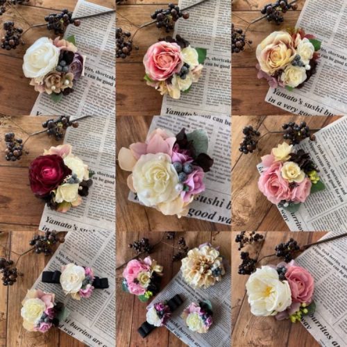 卒園式にぴったりの手作りコサージュ