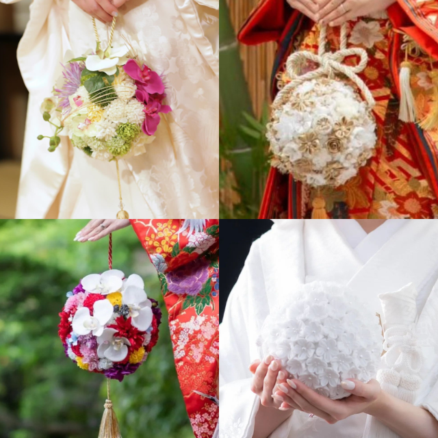 和装に合わせるブーケやアイテムが見たい！先輩花嫁さんのおしゃれ実例11選ARCH DAYS