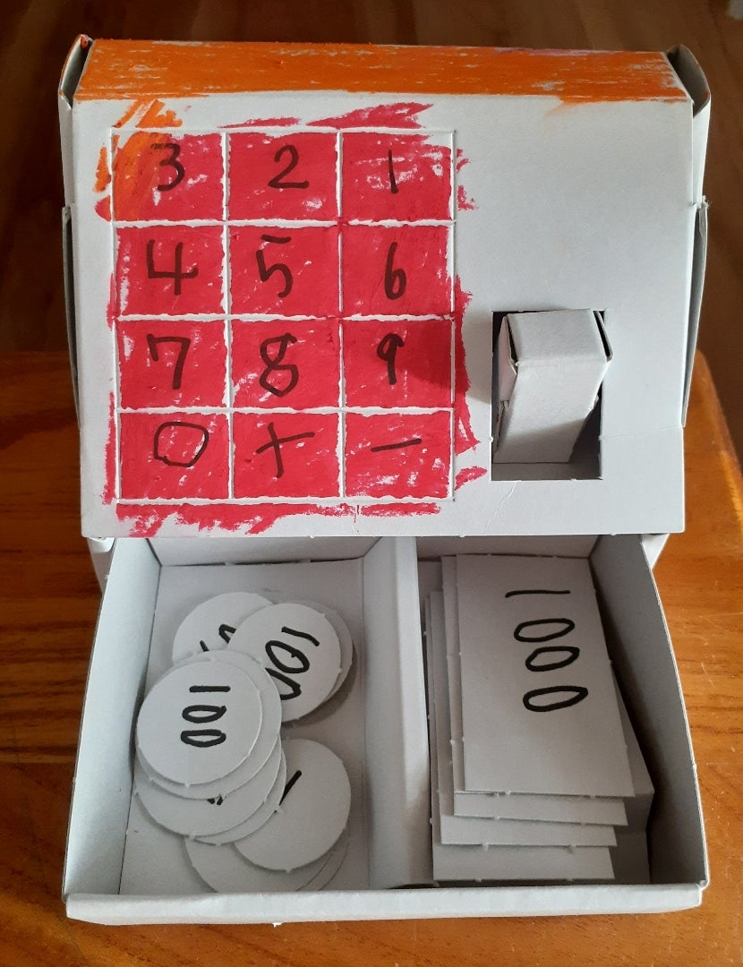 ダンボール レジスター 手作り育児は投資