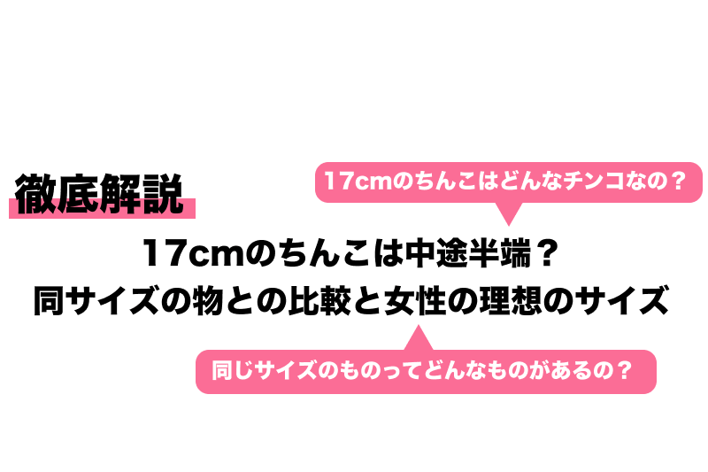 決定版！女性が求める理想のちんこの大きさは15cm！一覧まとめ