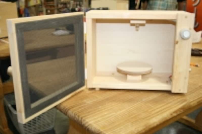 オーブンレンジをダンボールでつくったよ