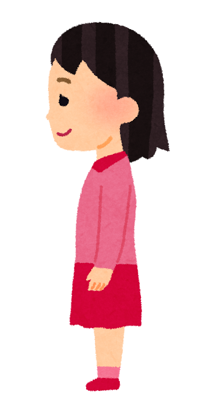 女の子の表情のイラスト「目がハート・疑問・居眠り・照れ」かわいいフリー素材集 いらすとや