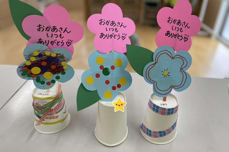 保育制作アイディア母の日TikTok