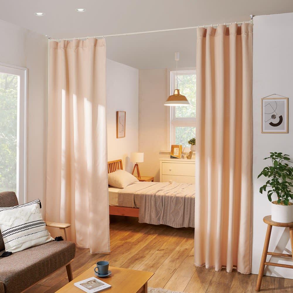 ワンルームを間仕切りするコツまとめ☆リビングと寝室の2部屋に分けるレイアウト♫