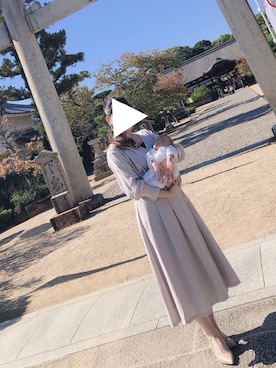 お宮参りに行ってきました♪ コーデ付き水野祐香オフィシャルブログ Powered by Ameba