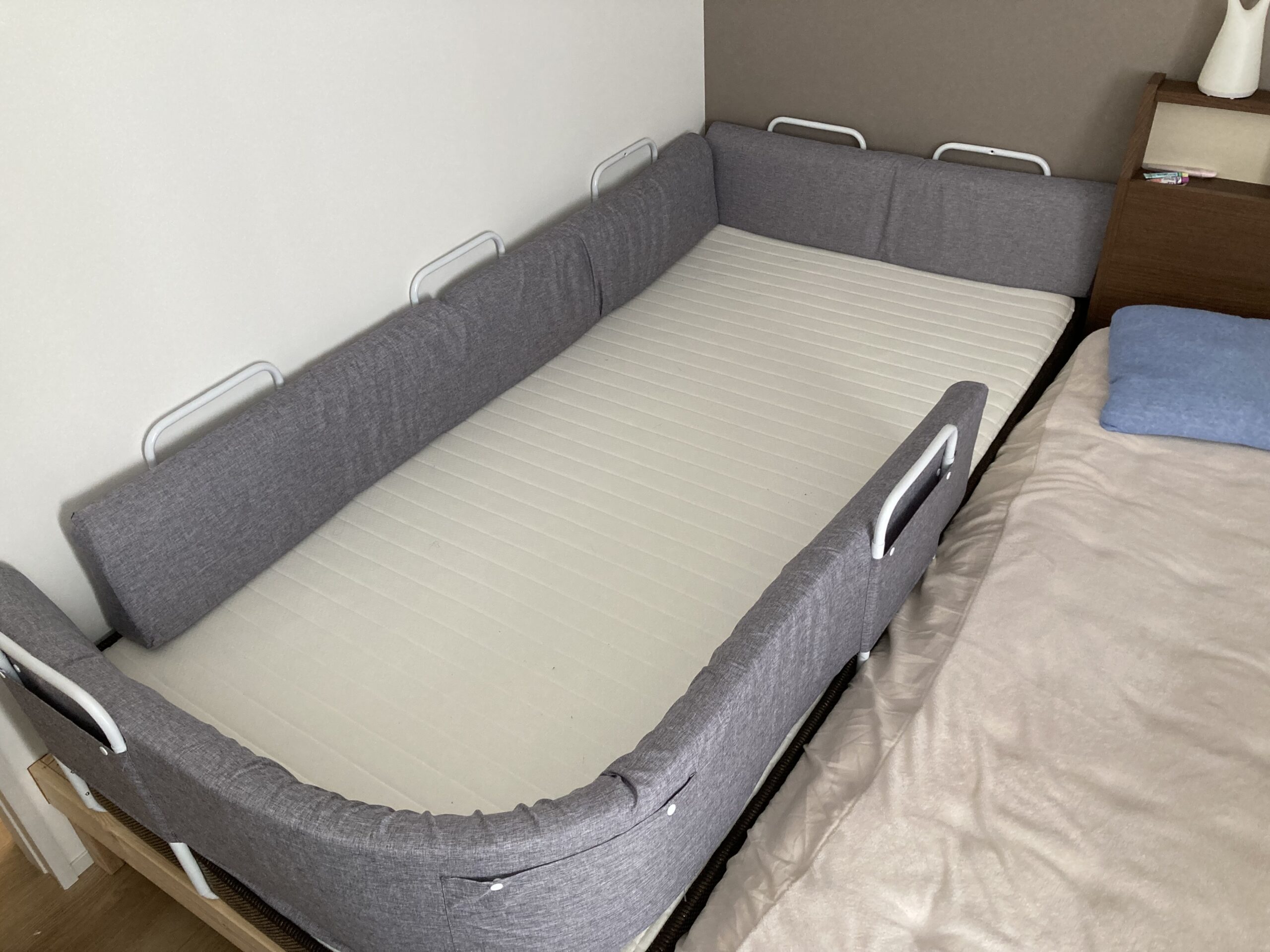 防災グッズ ベビーベッドの作り方