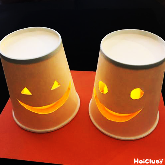 note展覧会：紙コップのパクパクでハロウィンの巻itotoki