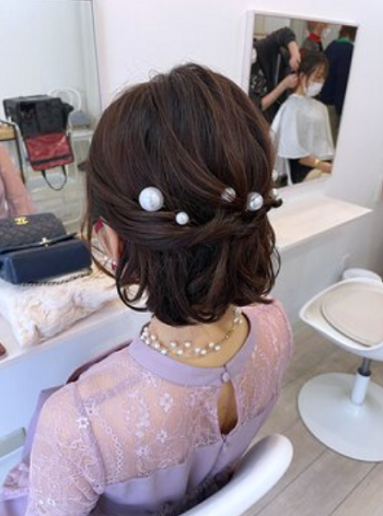 お団子ウィッグ シュシュ ガール ふんわり かわいい 女性 レディース つけ毛 髪型 超自然 簡単 使いやすい ポイントウィッグ オシャレ 盛り髪着物 結婚式 パーティー 花火 メール便 送料無料 -STARABA - プレゼント＆ギフトのギフトモール