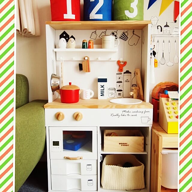 手作りおままごとキッチン。 : きらめきネイルＬｉｆｅ *ネイルサロンエクラ*