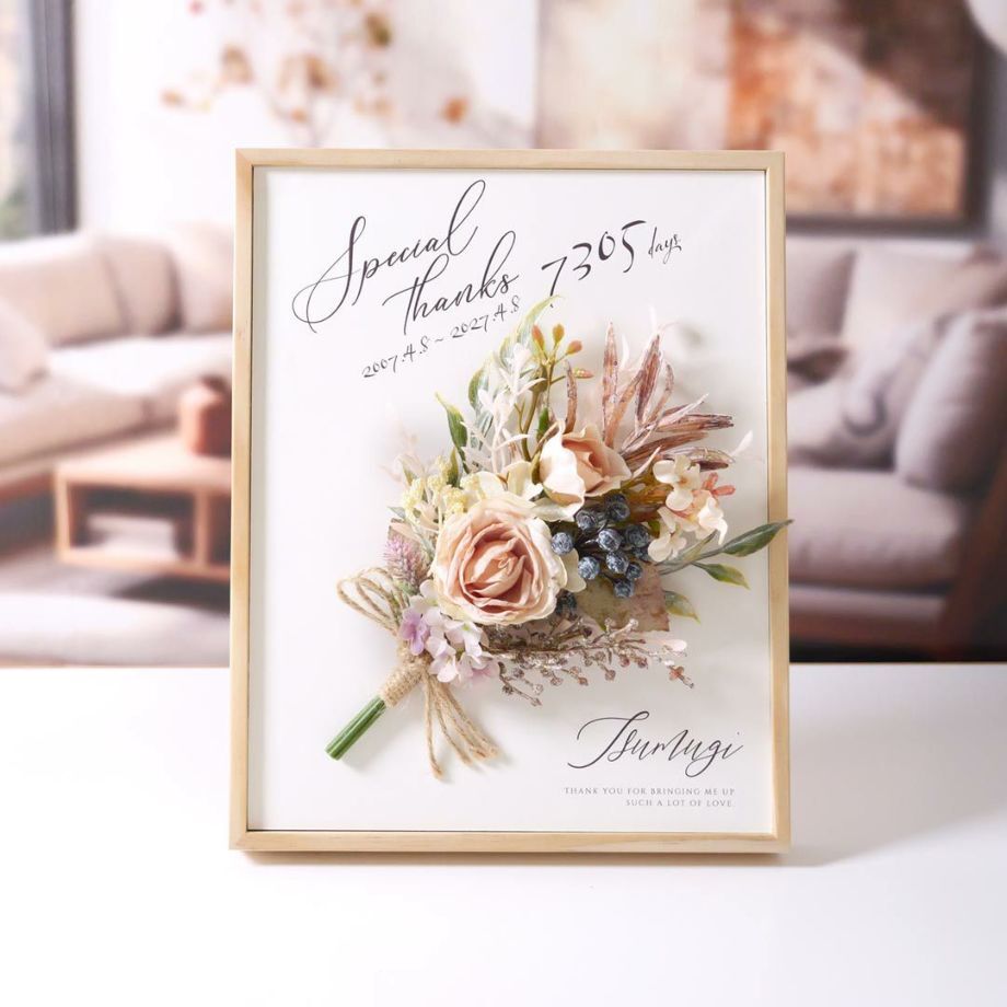 写真入り感謝状、写真無しで制作も可能です！！ - おしゃれな結婚式を綴るコラム ファルベ