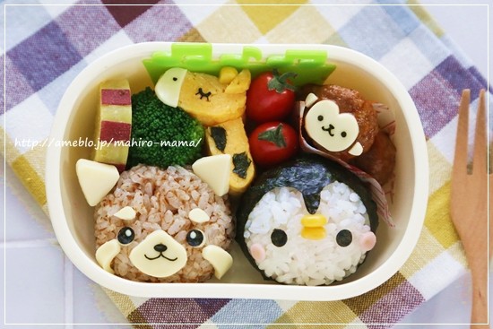 かわいいキャラ弁♥絶対ウケる！動物おにぎり傑作集暮らしニスタ