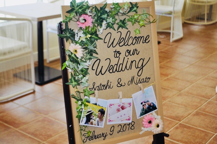チェキを活用したウェルカムボードアイデアが楽しい！作り方やおしゃれな使い方を紹介似顔絵グラフィックス