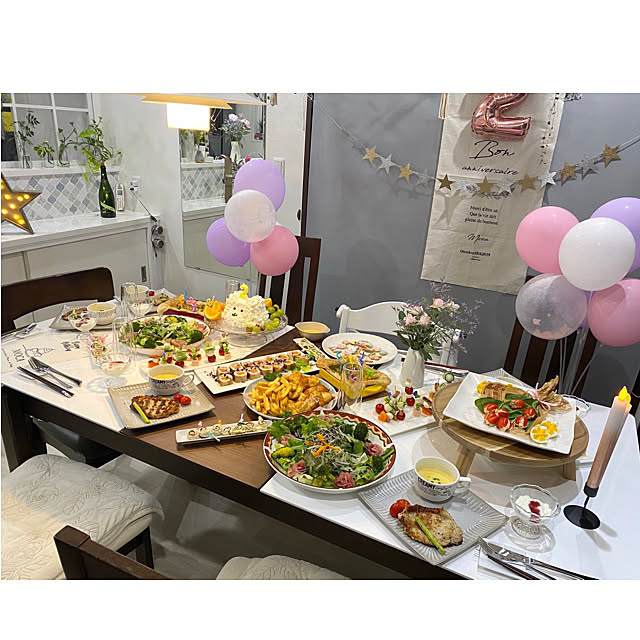 献立 2歳のお誕生日のメニューや飾り付けやレシピ : のんすけ＊おちびのおいしいくらし〜離乳食・幼児食