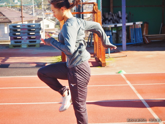 小針陽葉 富士市立高 インタビュー GP招待女子200mA決勝 静岡国際陸上2023