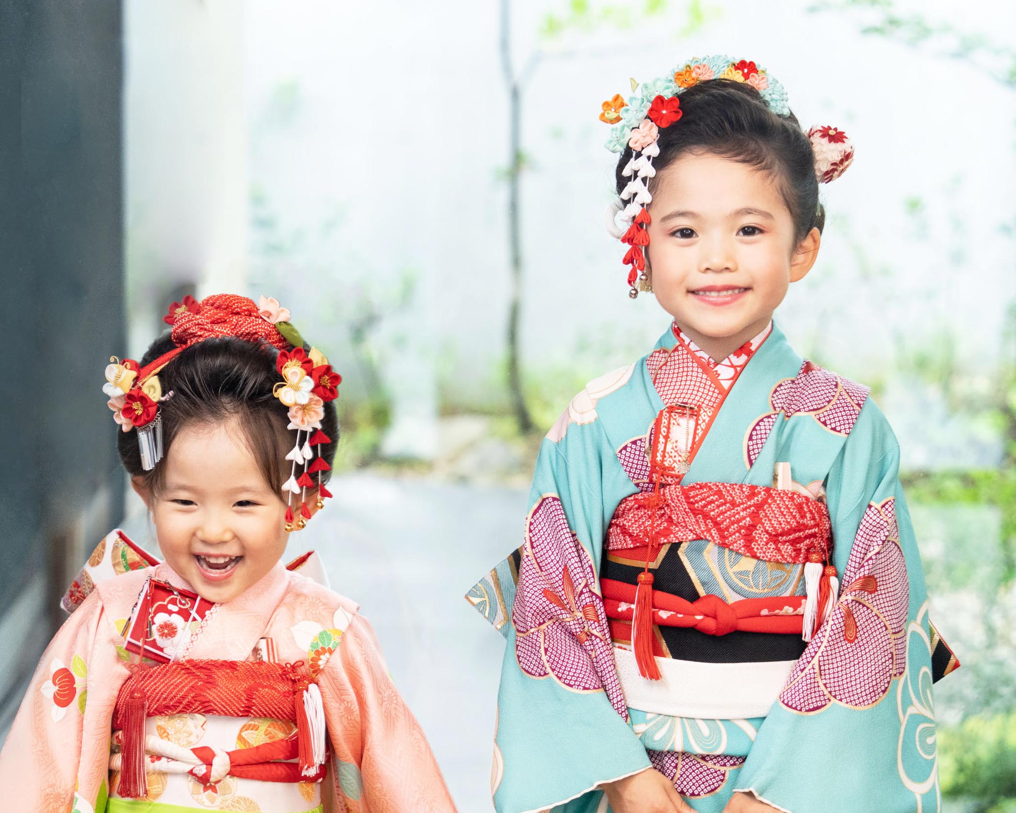 7歳の七五三は着物姿で！ボブやショートにぴったりの髪形を紹介こども写真館スタジオアリス写真スタジオ・フォトスタジオ