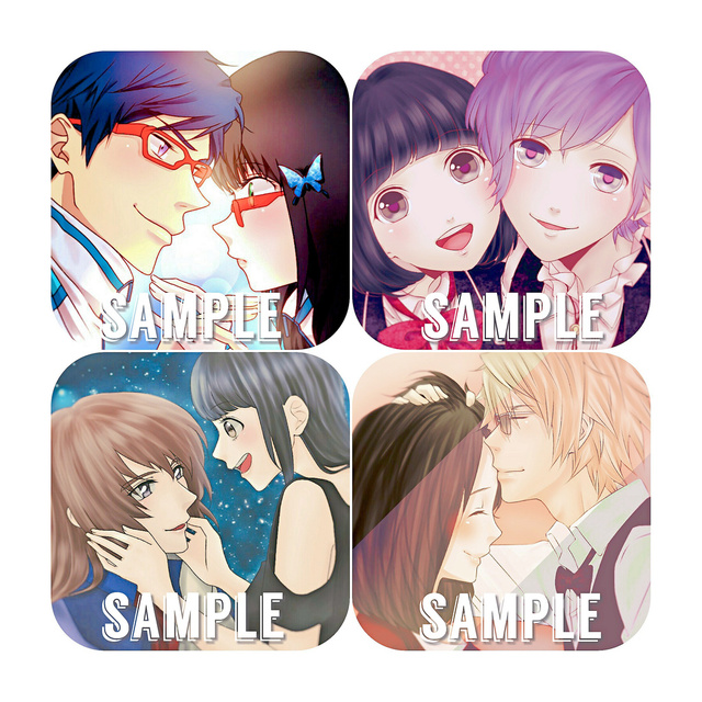 トレス素材 男女カップルポーズ バックハグ７パターン - 絵師のためのネタ帳