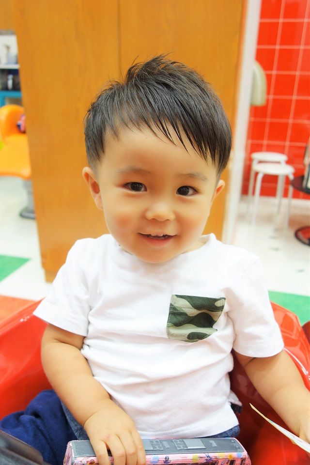 キッズカットベビーヘアスタイル0歳髪型1歳髪型男の子髪型チョッキンズ子供髪型