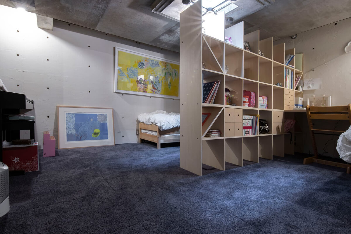 子供部屋の間仕切り 施工実例 S様