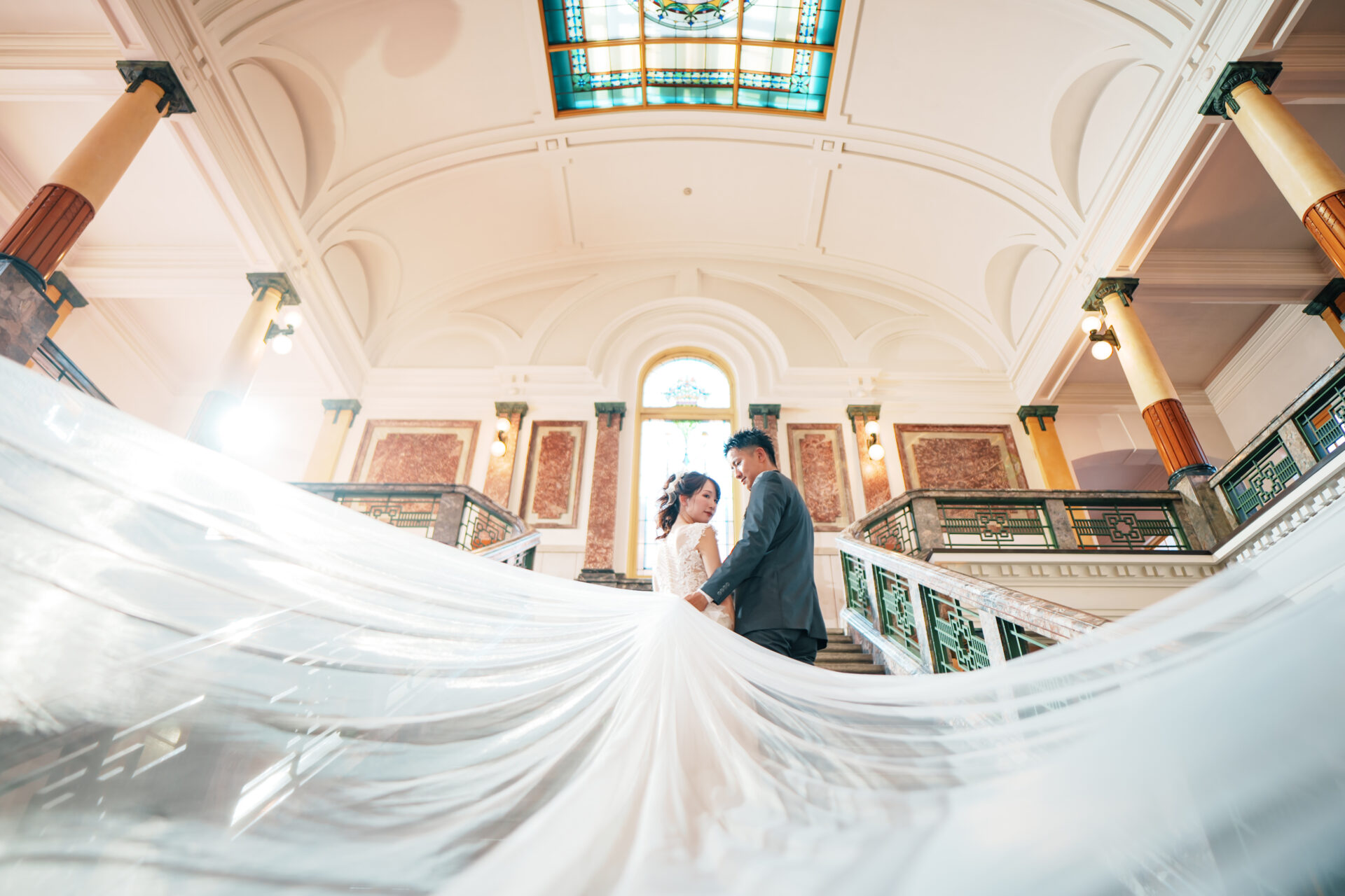 名古屋市市政資料館 愛知の前撮り事例前撮り写真＆結婚式のムービー撮影 PICNIKOピクニコ