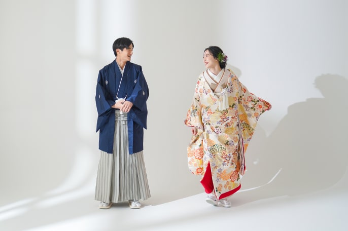 フォトウェディング大阪・唐織の色打掛で和装の前撮りロケーション撮影 北摂 箕面 勝尾寺- BLOGレンタルドレスショップ SPOSABLANCA スポサブランカ