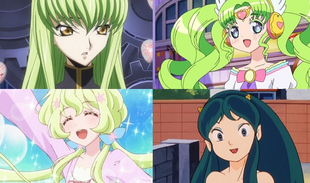 TINAMI -イラスト 緑キュア４人