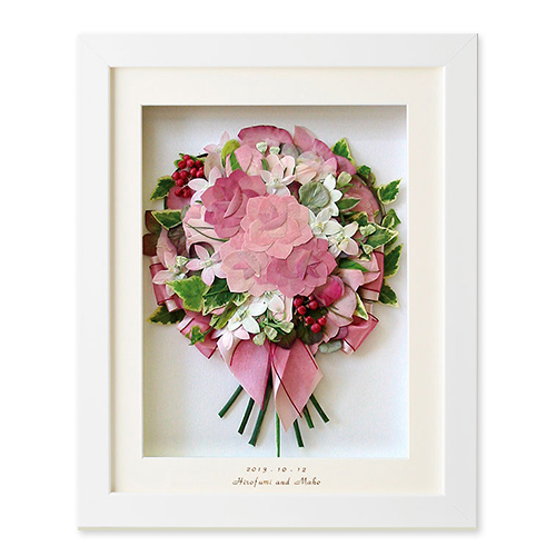 結婚式のお花は持ち帰りやすくて可愛いボックスアレンジ がおすすめ！Hana Wedding