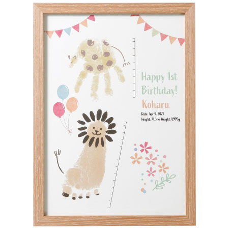 ハーフ♪や1歳♪記念の手形足形アート品川区子供とお出かけ情報「いこーよ」