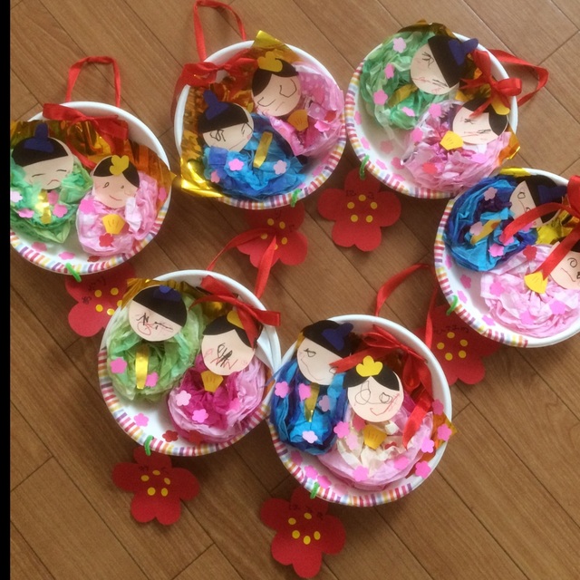 ねらい＆指導のポイント 折り紙と紙皿で立体くるりんひな人形製作こっこ先生のあそびば