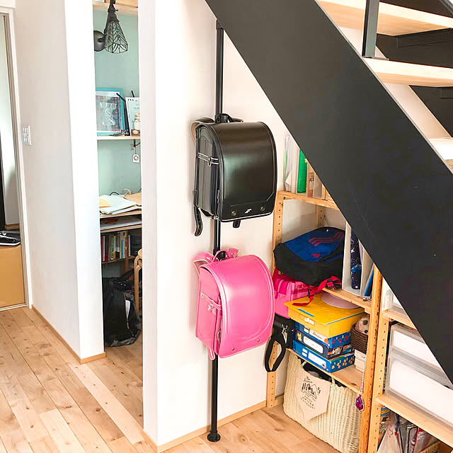 ランドセル収納 置くだけで片付く！イケアのトロファストで学用品をスッキリ収納 - がんばらない片づけ