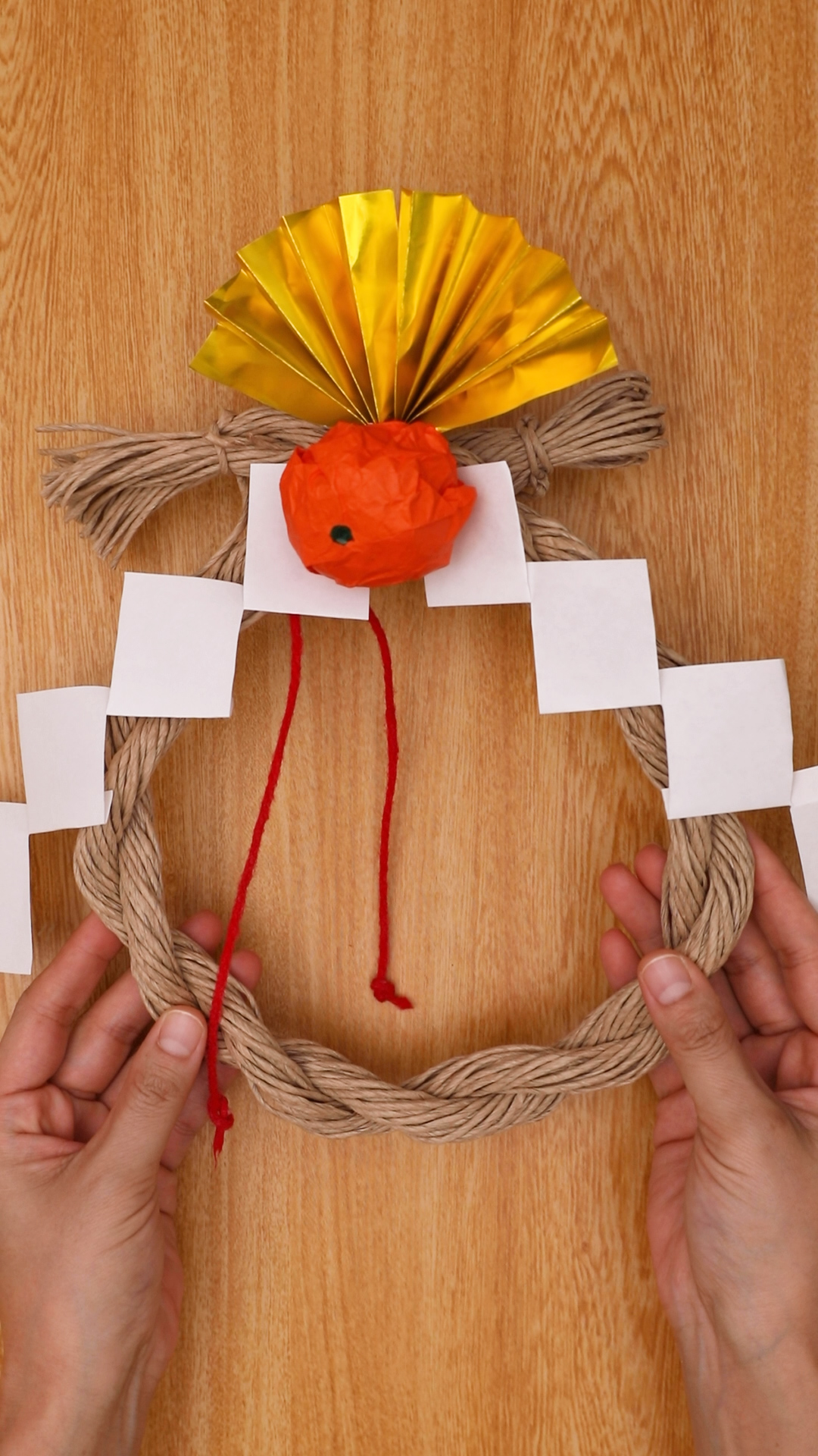 しめ縄の工作製作 15選 簡単おすすめ高齢者・小学生・幼児保育向け介護の１２３