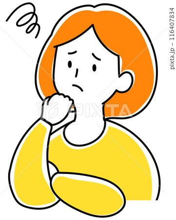 困っている人イラスト無料イラスト・フリー素材なら「イラストAC」