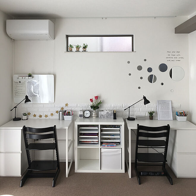 入学準備 兄弟でお揃い❤︎学習机♡sayamama＊smappy＊blog♡