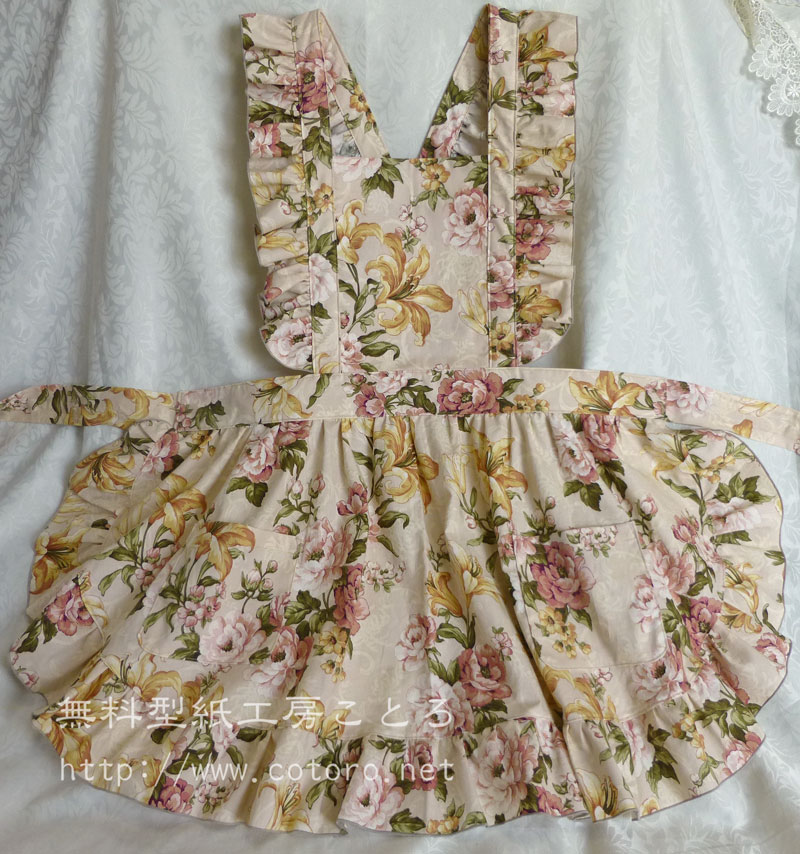 楽天市場 『こどもエプロンドレス 型紙 』こども女子 身長９０〜１２５ｃｍ サンパターン 女の子 キッズ 子供 実物大型紙 ウェアー 服 ハンドメイド手作り 手づくり: 手芸と生地の店 いすず
