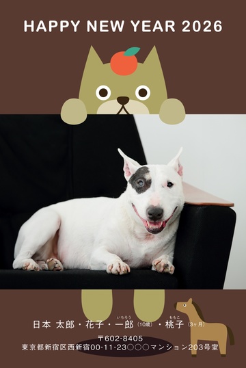 愛猫が年賀状のモデルに！ 印刷を頼むと動物のための寄付になる「犬や猫ともっと幸せに」をコンセプトにしたWEBメディア「sippo」