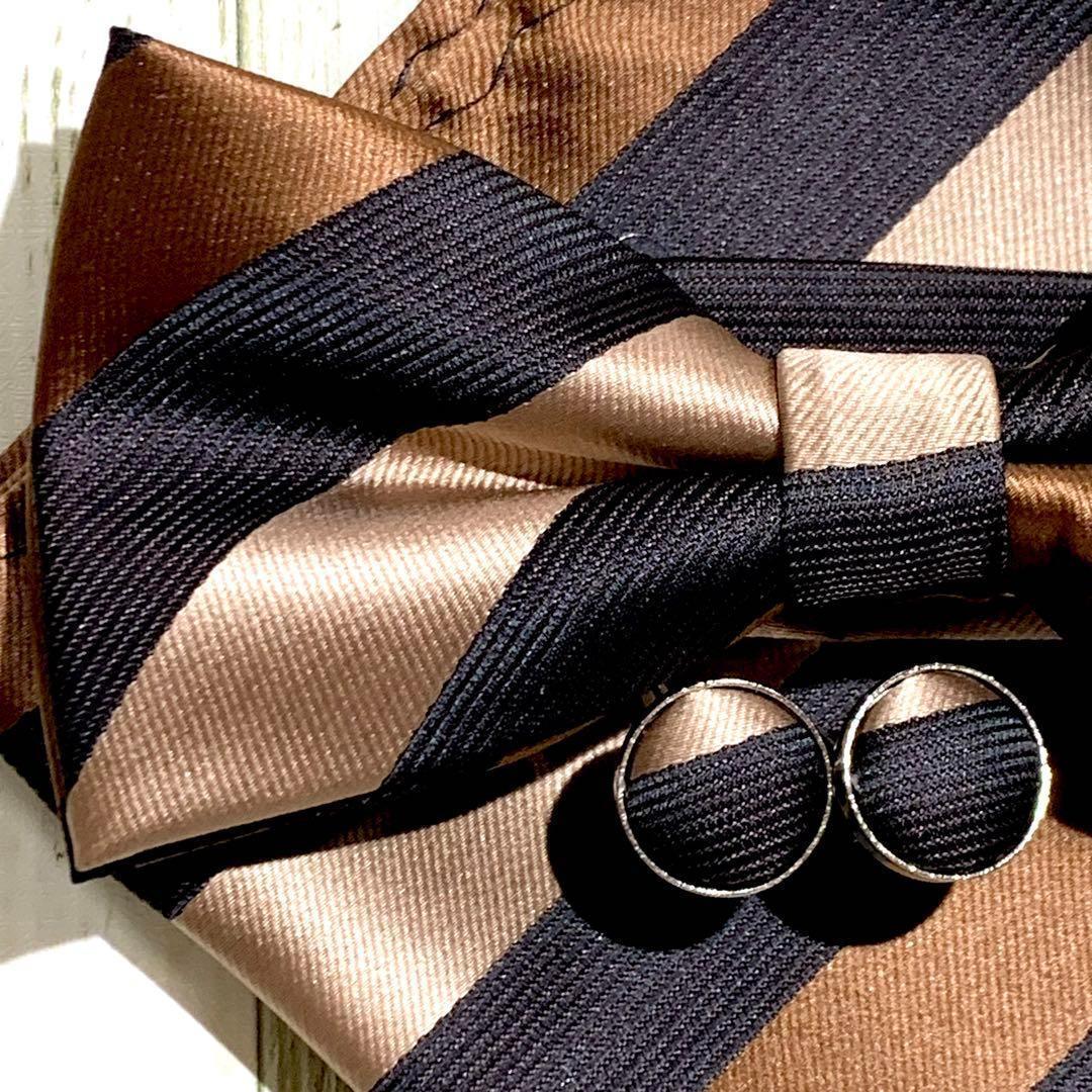 天然木の蝶ネクタイ - ブナ材+茶色の革 ギフト 結婚式 カップル フォーマルネクタイ・蝶ネクタイ MissBlue 通販5052433Creema クリーマ