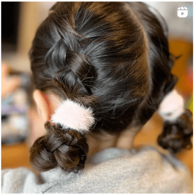 子どもの簡単ヘアアレンジは基本の三つ編・編み込みをフル活用&あんふぁん