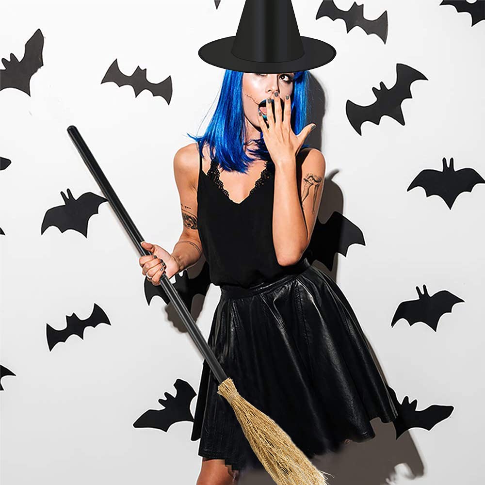 Kwueiit 魔女ほうき 大人魔法使い 飛ぶ邪悪なほうき ハロウィンパーティー用 子供 リボン付き並行輸入品Amazon.co.jp:Medoore ハロウィン 魔女ほうき プラスチック 魔女ほうき コスプレ ほうき 小道具 リアルな魔法使い 飛ぶほうき スティックアクセサリー :ホーム