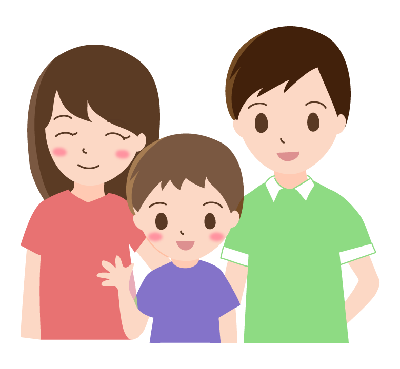 家族 イラストのかわいい手書き無料フリー素材まとめ - ONWAイラスト