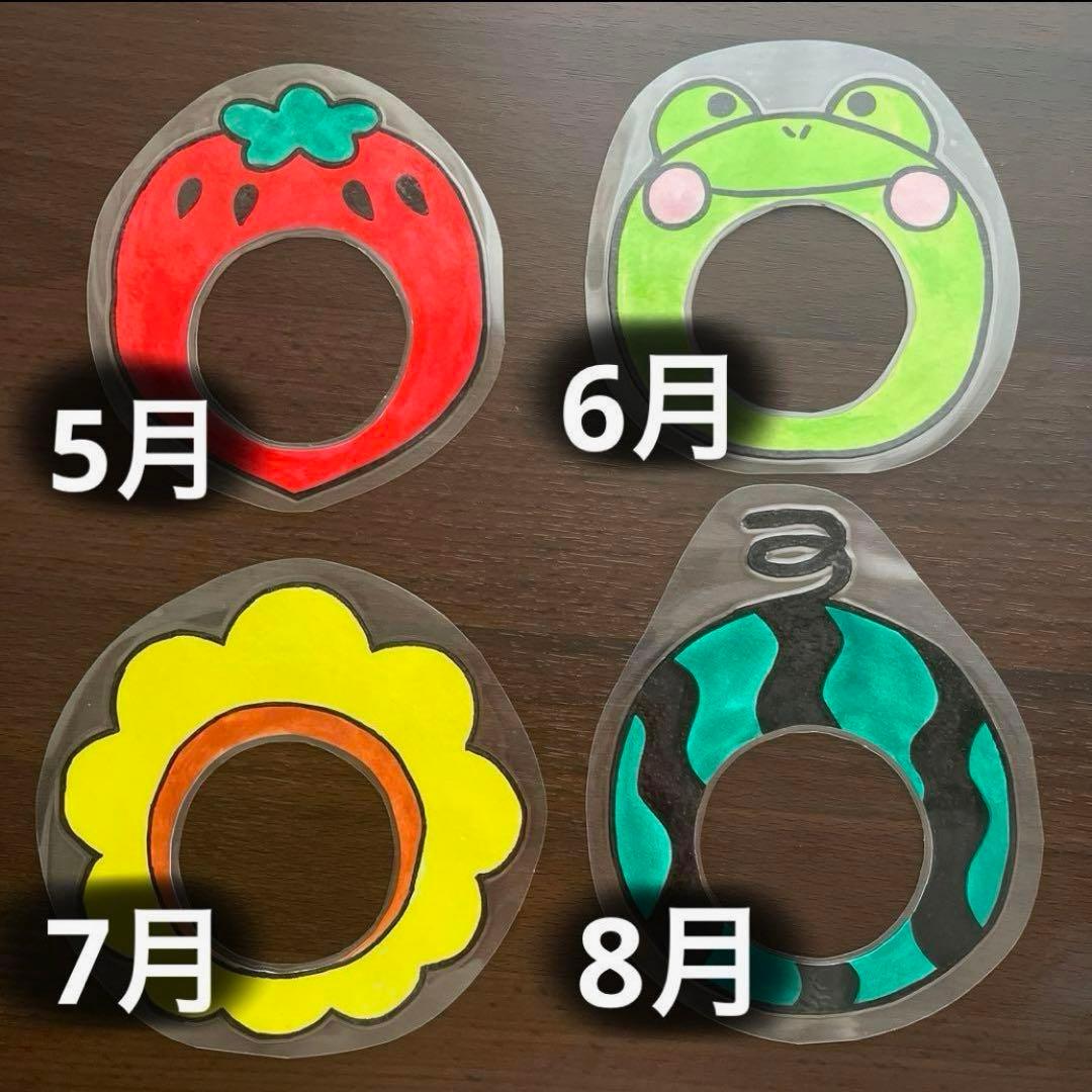 顔はめ 顔写真 だるま だるまさん プロフィール 自己紹介 壁面飾り 誕生表