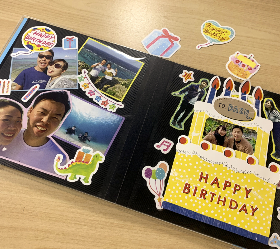 カップル 手作りアルバムアルバムキッチン