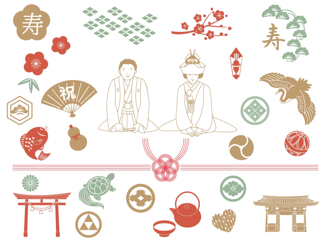 結婚式 和装 婚礼衣装 イラスト素材のイラスト素材87425954- PIXTA