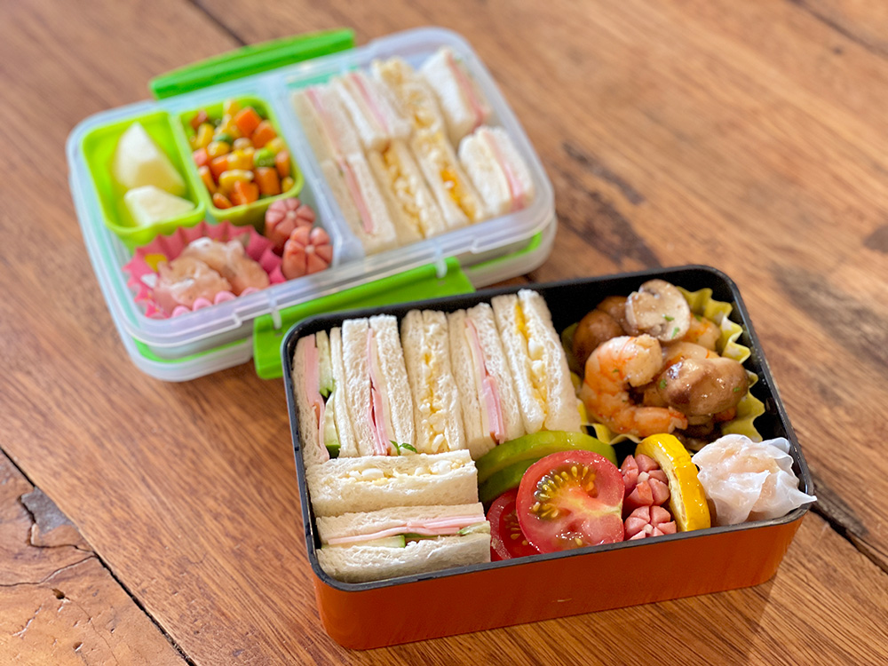 手間よりもコツ！おうち弁にも◎ カフェ風サンドイッチ弁当