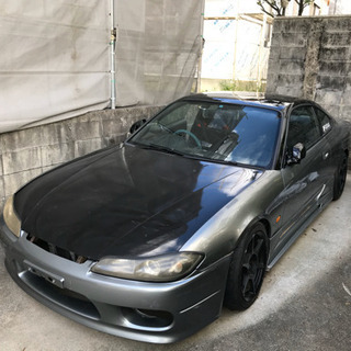 日産 シルビア 15スペックRミッション6速・1997(H9)年式・紺メタ・2000cc・カーメイクスガマ 沖縄店・7.1万km・保証無