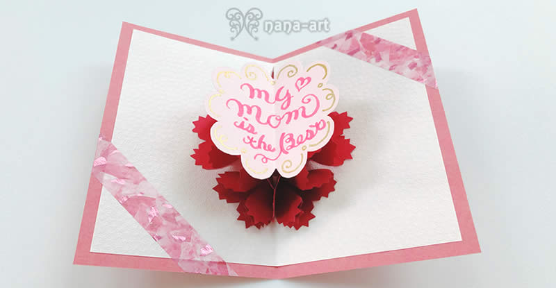 簡単！母の日ミニカード: てるたまごDiary