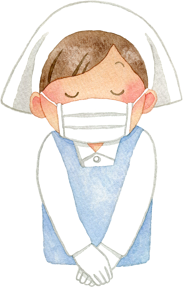 案内する女性店員イラスト フリー素材かくぬる素材工房