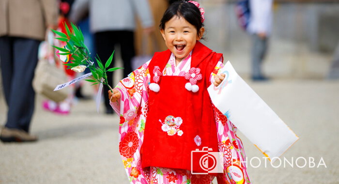 七五三 7歳四つ身セット着付け方法