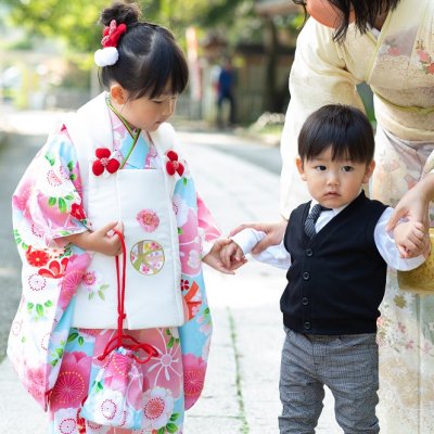 七五三衣裳名古屋の七五三写真の撮影はMai