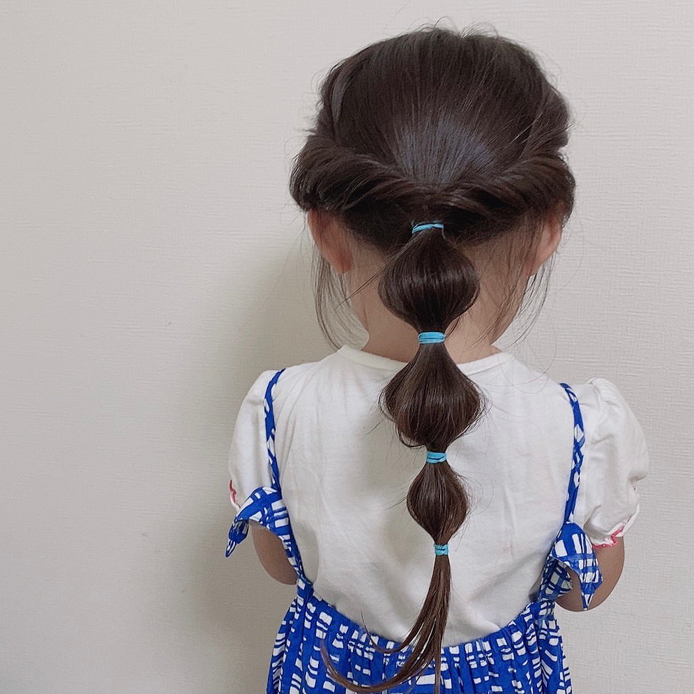 ヘアアレンジ アリエル風簡単ヘアアレンジ🤍