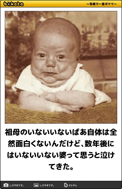 面白画像 赤ちゃん ボケてTikTok