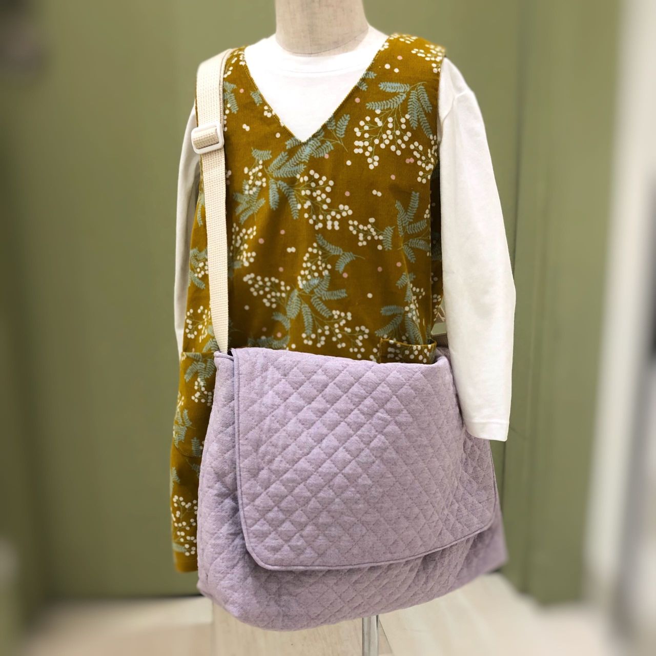 簡単 ショルダーバッグの作り方 DIY!ファスナー付きショルダーバッグの作り方 簡単ハンドメイド☆how to make a shoulderbag with zipper